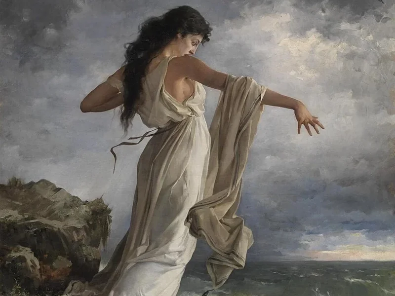 1854-Miquel Carbonell i Selva - Morte di Saffo